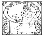 adult corto maltese art nouveau