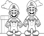 mario bros s with luigia727