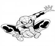 ultimate spiderman coloring pages