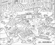 Printable shopkins we are open coloring pages