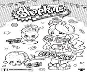 Printable shopkins season 6 Chef Club coloring pages