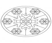 Printable mandala christmas 14 coloring pages