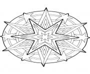 Printable mandala christmas 18 coloring pages