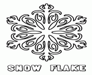 Christmas Snowflakes to Print