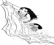 Moana and Maui