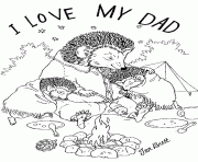 i love my dad by jan brett