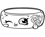 Printable Season 7 Precious Shopkin Wedding Ring Andy Bandy Shopville coloring pages