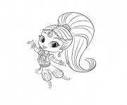 Shimmer and Shine Printable