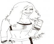 Printable nikki bella wrestling coloring pages