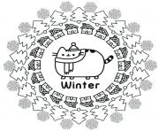 Pusheen Winter