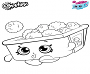 Printable Raspberries Shopkins coloring pages