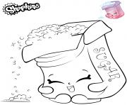 Printable Shopkins Sugar Coloring Image coloring pages