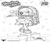 Printable Shopkins Doll Lara Candelabra Jewel Crown 1 coloring pages