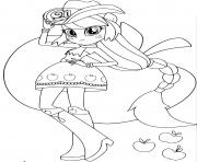 My Little Pony Equestria Girls Applejack Printables