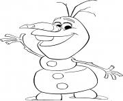 Cute Olaf Disney Hi