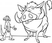 Pumbaa and Timon