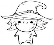 Kawaii Witch halloween