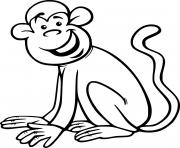 Monkey Smiling